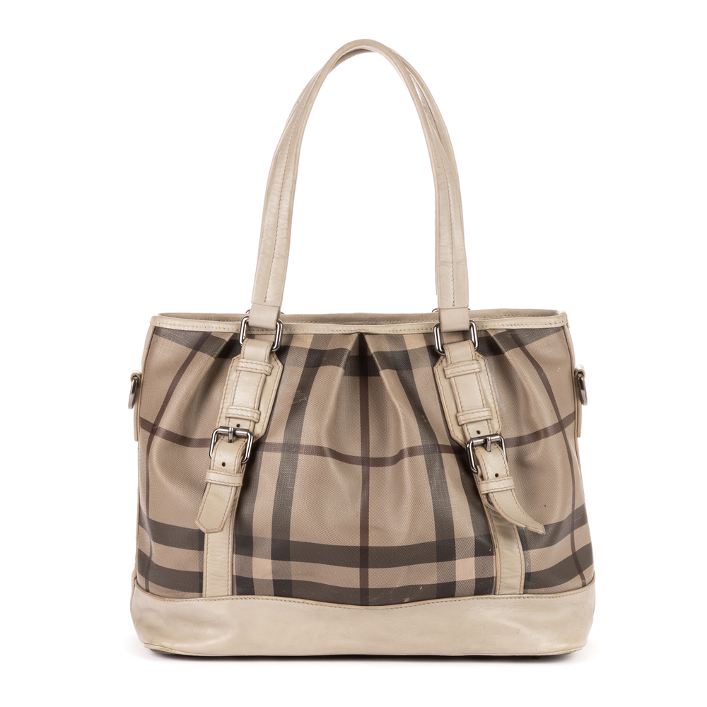 Burberry Check Tote - Picture 1 of 11
